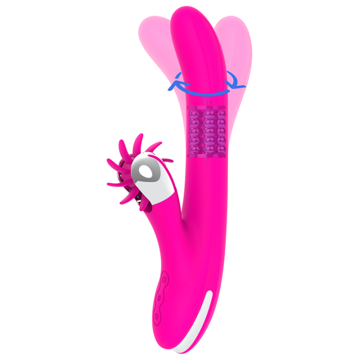 Intense - Bobble Vibrator Rotator Lila Silikon