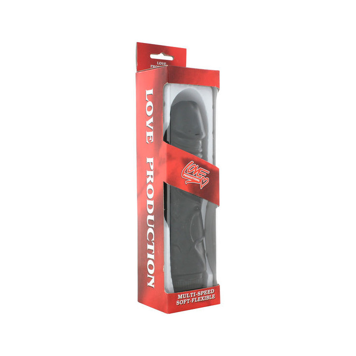 Seven Creations - Piaceri Perfetti Vibratore Nero 22 cm