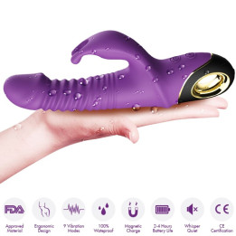 Ohmama - Bix Double Stimulation Vibrator Xmas Edition Pink