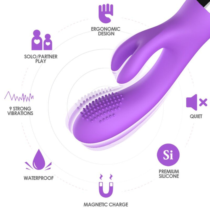 Armony - Vibrador Coelho Roxo