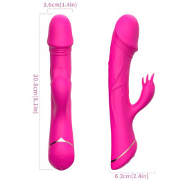 Nalone - Magic Stick Vibrador Rabbit - Rosa