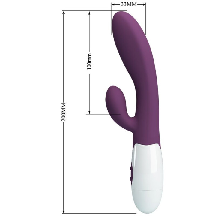 Pretty Love - Alvis Vibratore Rabbit e Punto g Viola