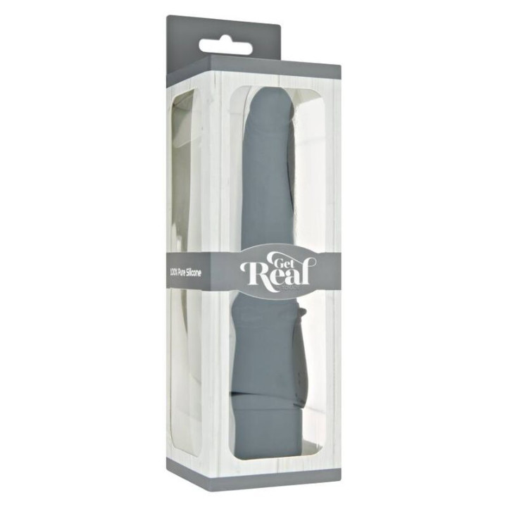 Get Real - Vibrador Liso Clssico Preto