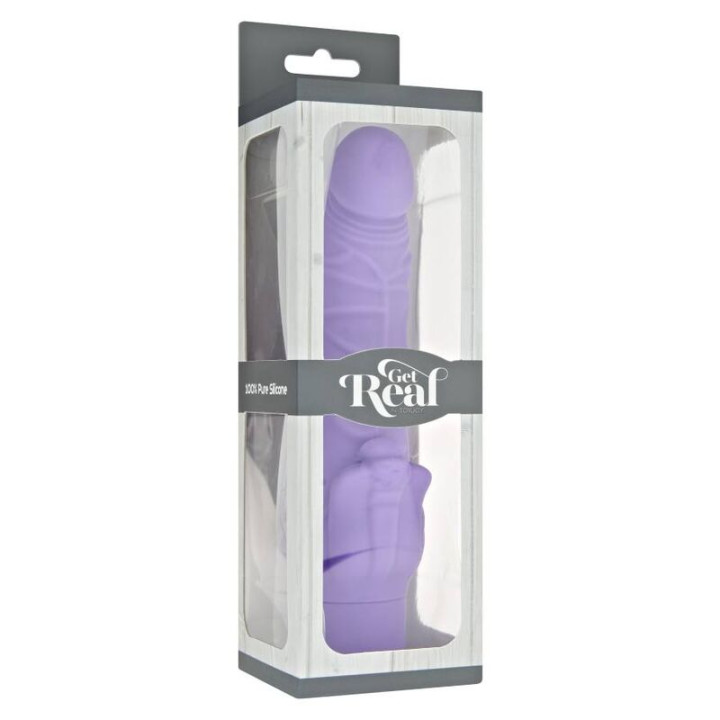 Get Real - Klasyczny Wibrator Stim Fioletowy