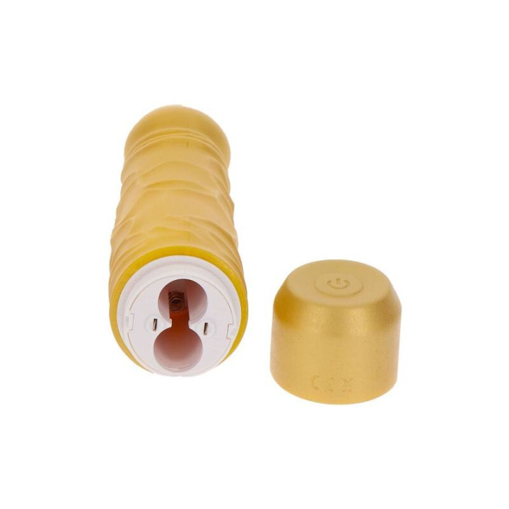 Get Real - Zloty Oryginalny Wibrator Dicker Zloty