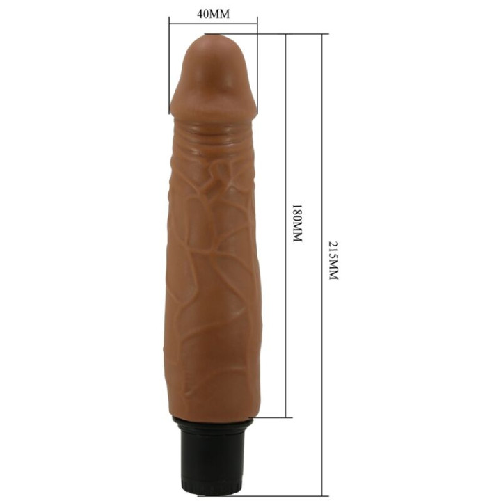 Pretty Love - Waldorf Realistischer Vibrator 18 cm -o- 4 cm