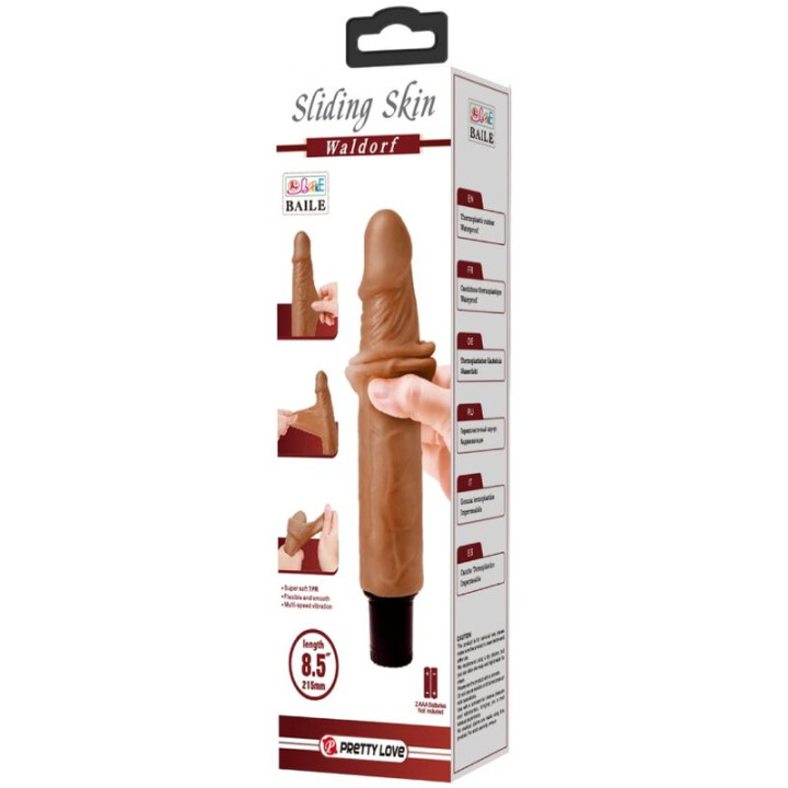 Pretty Love - Waldorf Realistischer Vibrator 18 cm -o- 4 cm