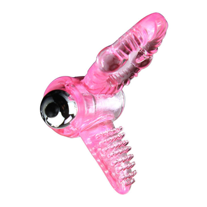 Baile - Sweet Abs 10 Ritmos Anel Vibrador Rosa Anel Para o Pênis