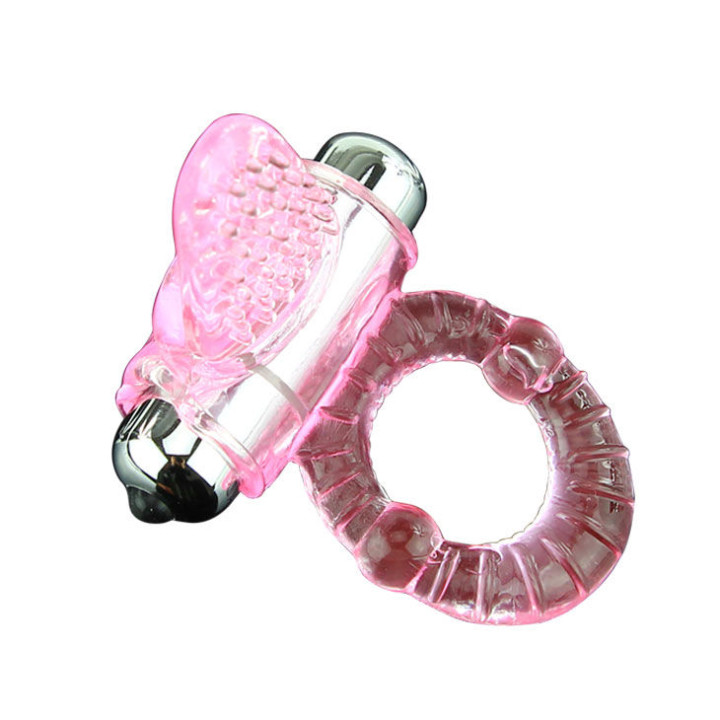 Baile - Sweet Abs 10 Rhythms Ring Rosa Vibrator Penisring