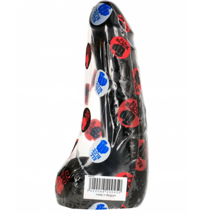 All Black - Miekkie Czarne Realistyczne Dildo 20 cm