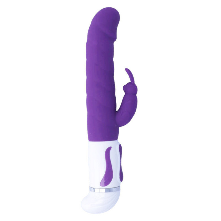 Intense - Vibrateur Bobble Rotateur Silicone Lilas