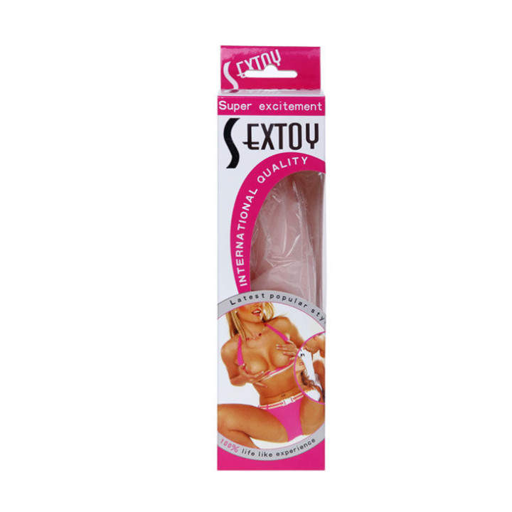 Baile - Realistic Skin Touch Silicone Dildo 19 cm Random Box Color
