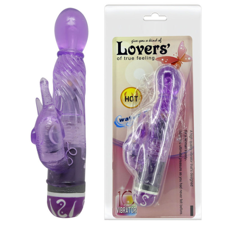 Baile - Vibrador Multiva Velocidade Com Estimulador Lils