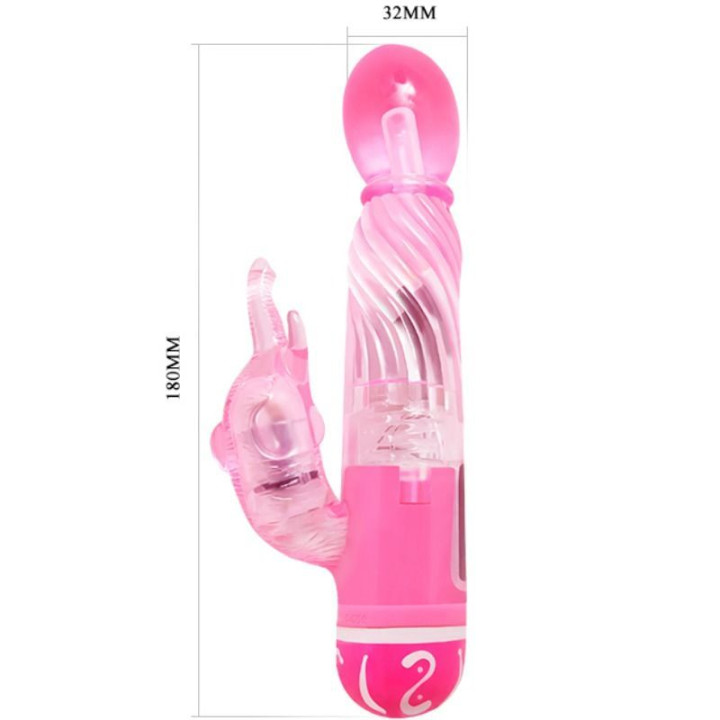 Baile - Vibrador Multiva Velocidade Com Estimulador Lils