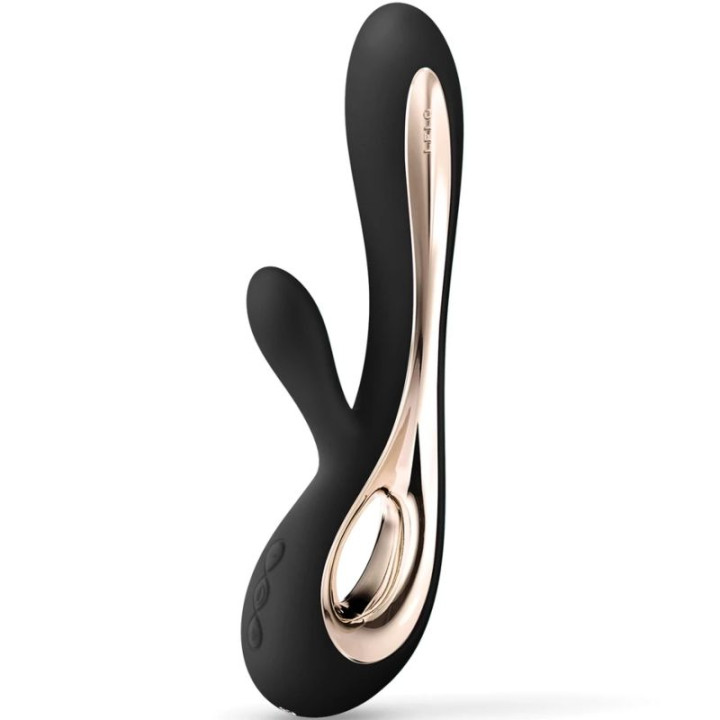Lelo - Vibratore Coniglio Nero Soraya 2