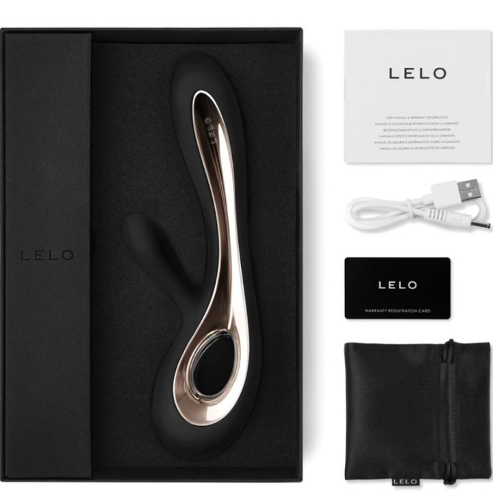 Lelo - Soraya 2 Negro Vibrador Rabbit