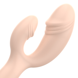 Ohmama - Vibrador Clssico de Coelho Flesh Xmas Edition