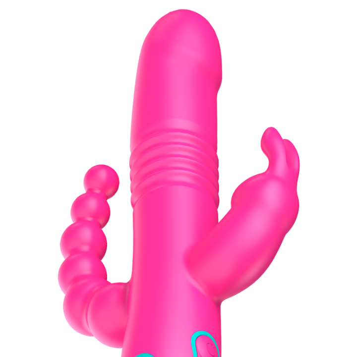 Happy Loky - Donald Triple Stimulation : Anale, Point g et Clitoris + Télécommande Watchme
