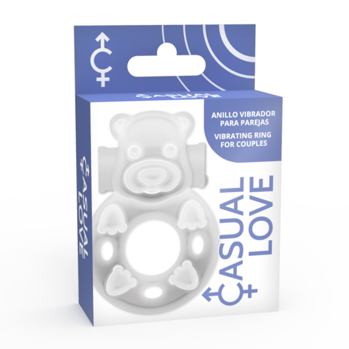 Casual Love - 26 Transparenter Hschen-Vibratorring