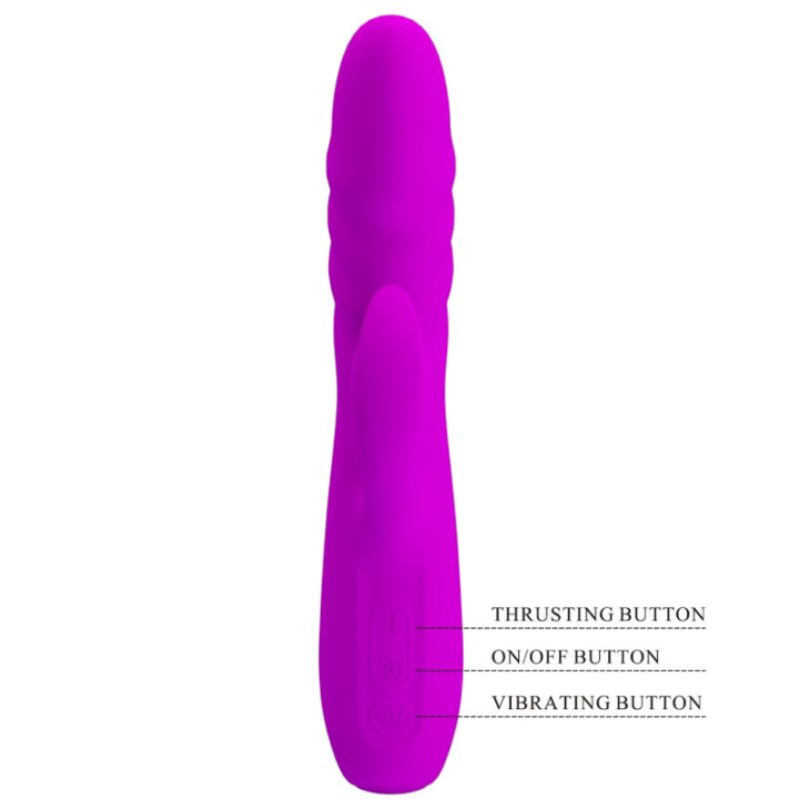 Pretty Love - Melanie Vibrador Conejo Recargable Morado