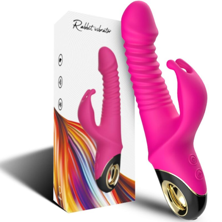 Armony - Vibratore Zing Dildo Coniglio Fucsia
