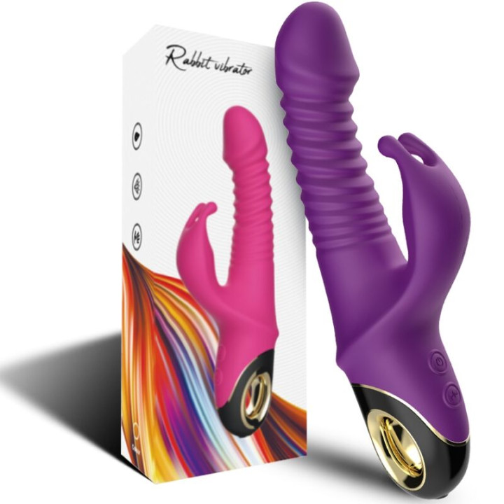 Armony - Zing Dildo Vibrator Kaninchen Lila