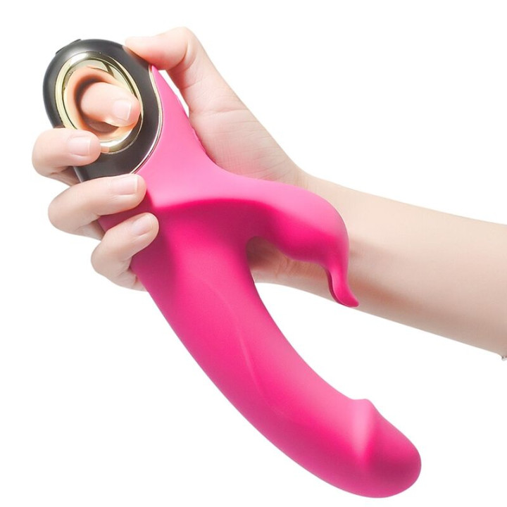 Armony - Meteror Dildo Vibratore Rabbit Rotator Fucsia