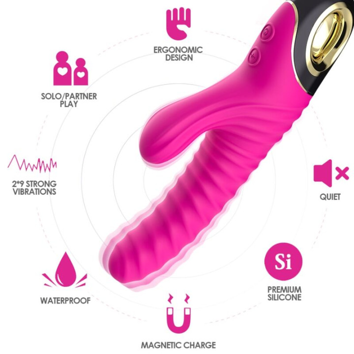 Armony - Vibratore Eternity in Silicone Fucsia