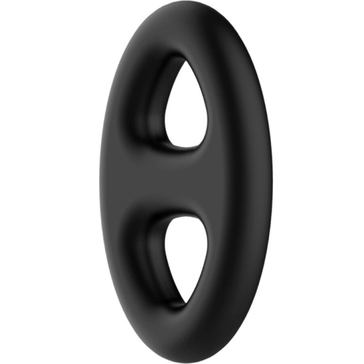 Crazy Bull - Bague en Silicone Double Ovale