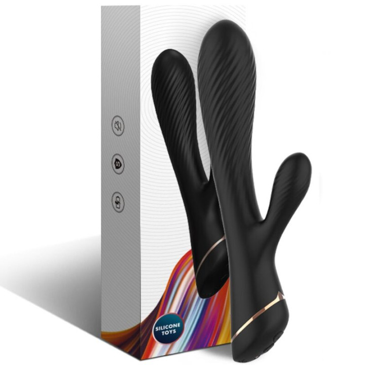 Armony - Vibrador Coelho Silicone Preto