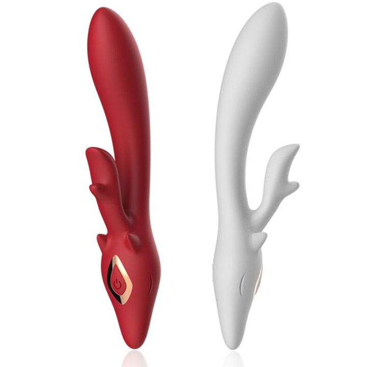 Armony - Elk Vibrador Rabbit Curvo Red