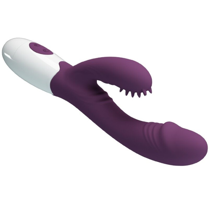 Pretty Love - Andre Vibratore Rabbit e Stimolatore Punto g Viola